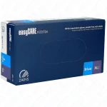 Powder-free blue nitrile gloves size XL 100 pieces ZARYS easyCARE latex-free internally chlorinated