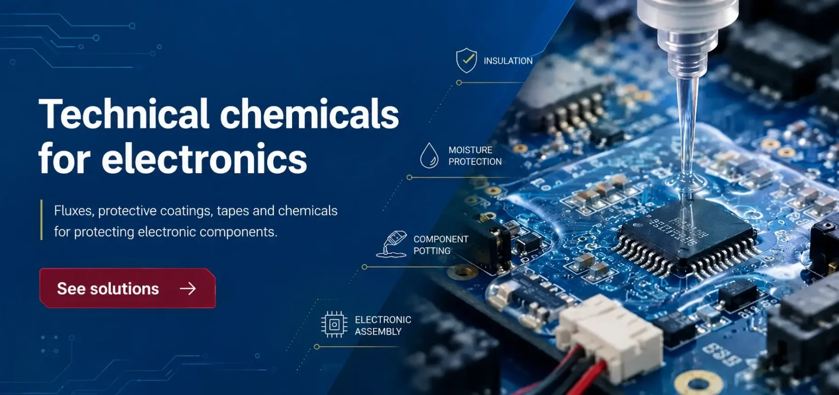 Chemicals for electronics Melkib banner