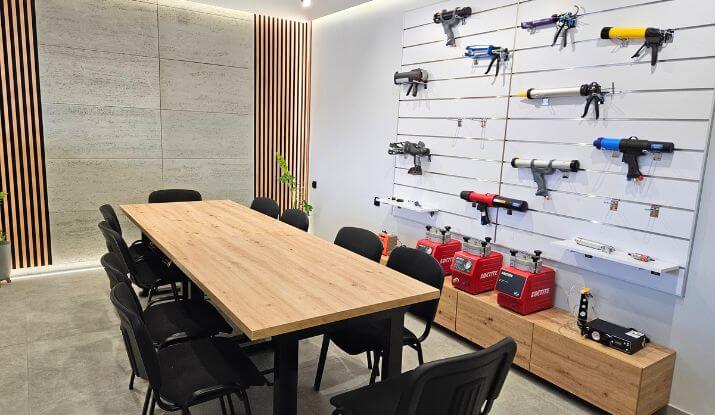 Centrum szkoleniowe i showroom Melkib w Cieszynie