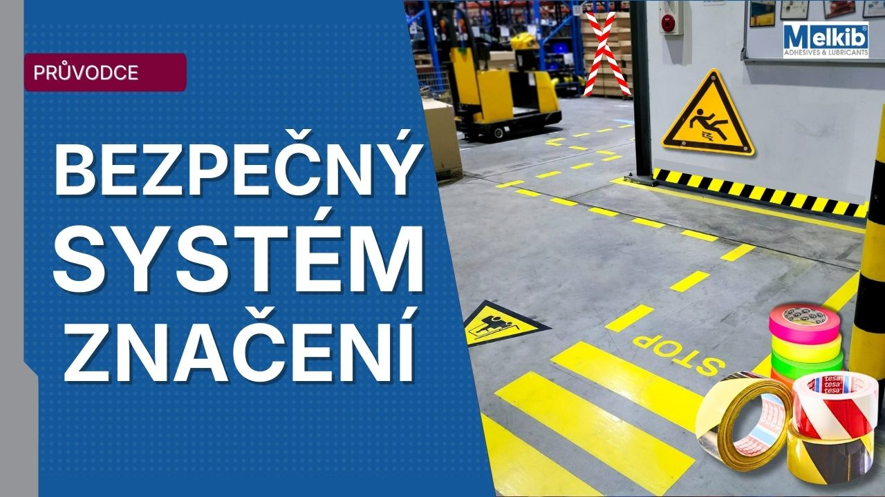 Vyznačovací, výstražné a protiskluzové pásky – jak vytvořit bezpečný systém značení ve výrobní hale?