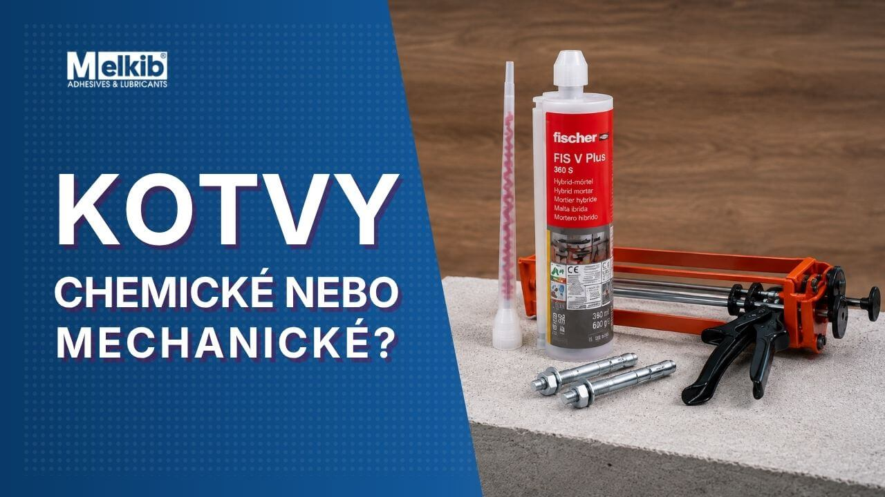 Chemická nebo mechanická kotva? Jak vybrat správný kotevní systém