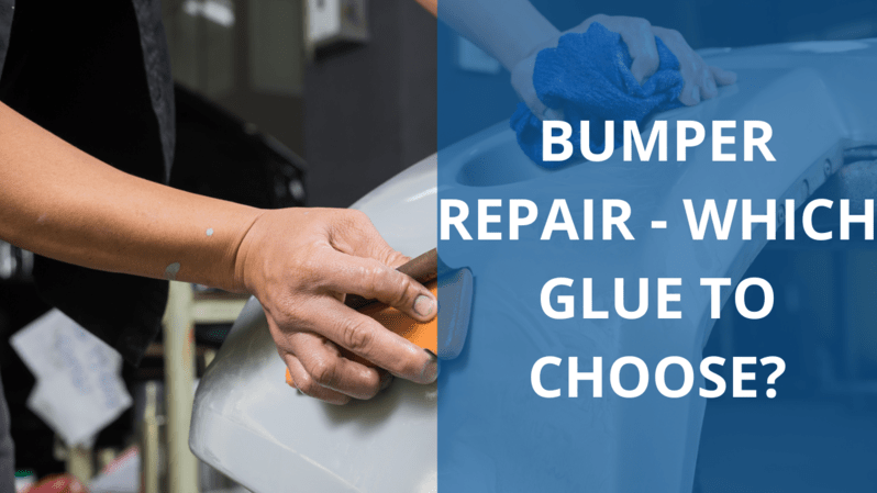 Repair a car bumper - what glue is best to choose?